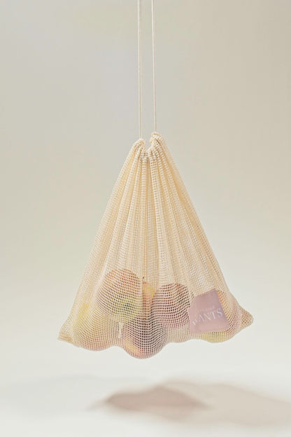 Set of 3 Organic cotton mesh bags